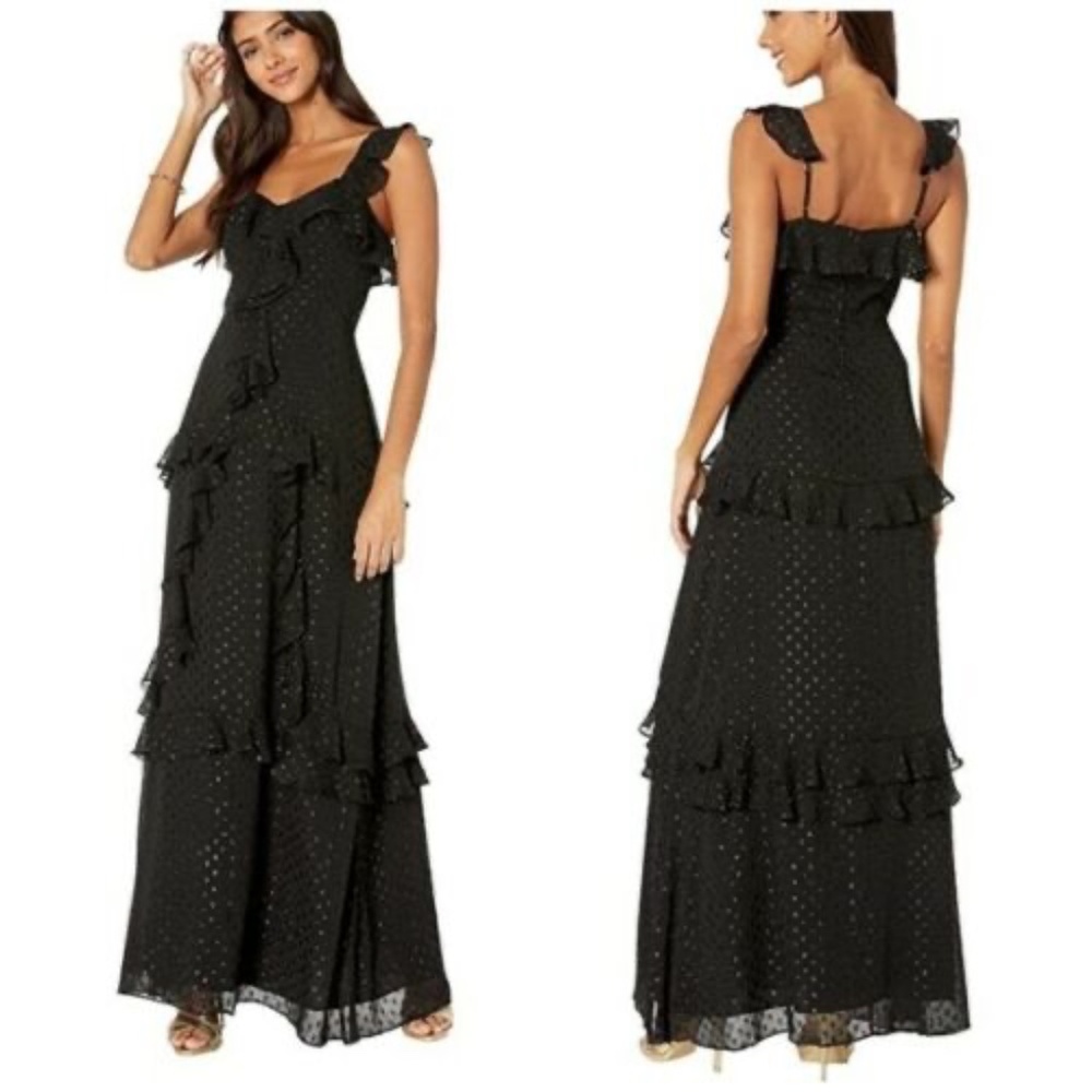 Lilly Pulitzer tiered ruffle maxi dress